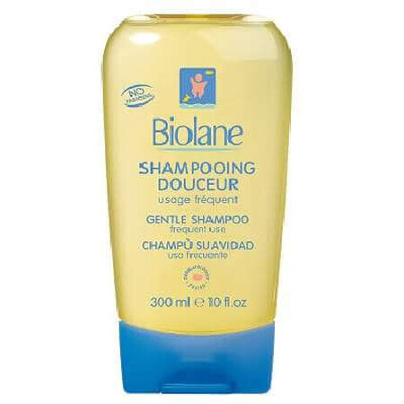 Șampon delicat pentru utilizare frecvent, formula fără lacrimi, 300ml, Biolane