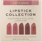 Lippenstift-Set Revolution PRO Matte Nude 1×5 Stück, Lippenstift-Set