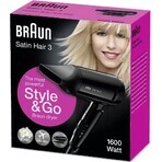 Braun Satin Hair 3 Hd 350 To Go 1pc 1×1 1pc sèche-cheveux