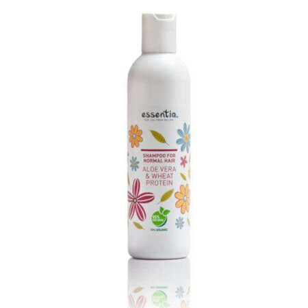 Șampon din plante pentru păr normal cu proteine din grâu, 250 ml, Essentiq