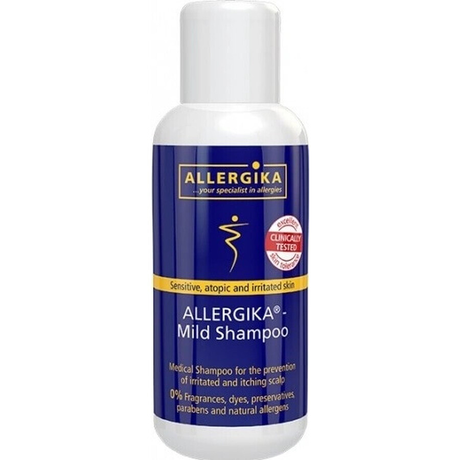 ALLERGIKA Champú suave 1×200 ml para pieles irritadas y sensibles