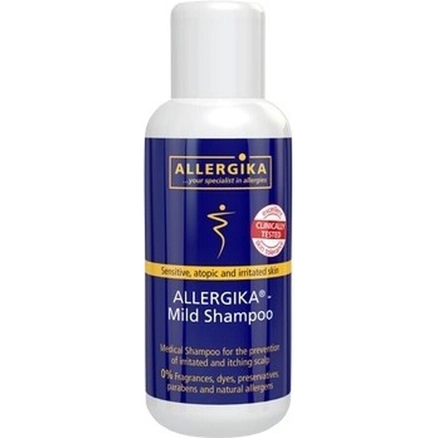 ALLERGIKA Champú suave 1×200 ml para pieles irritadas y sensibles