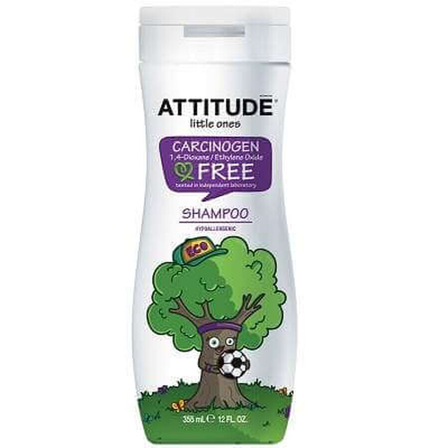 Șampon Eco pentru copii, 355 ml, Attitude