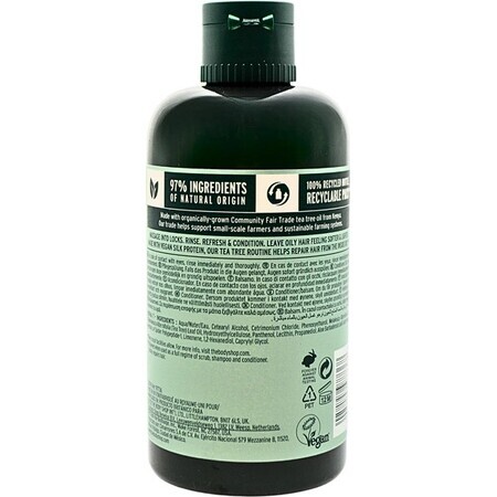 The Body Shop Après-shampoing pour cheveux gras Arbre à thé 1×250 ml, après-shampoing