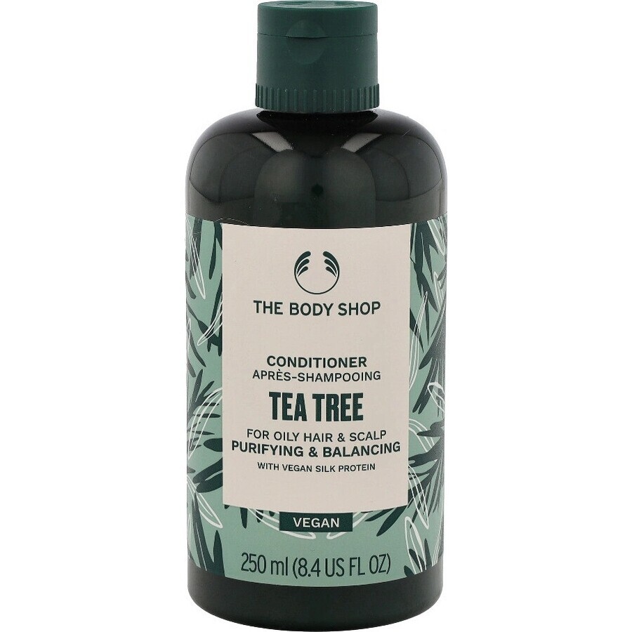 The Body Shop Après-shampoing pour cheveux gras Arbre à thé 1×250 ml, après-shampoing