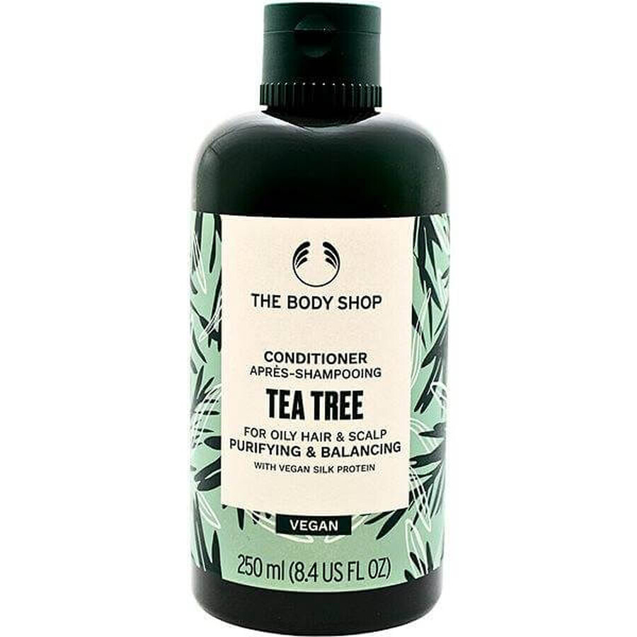 The Body Shop Après-shampoing pour cheveux gras Arbre à thé 1×250 ml, après-shampoing