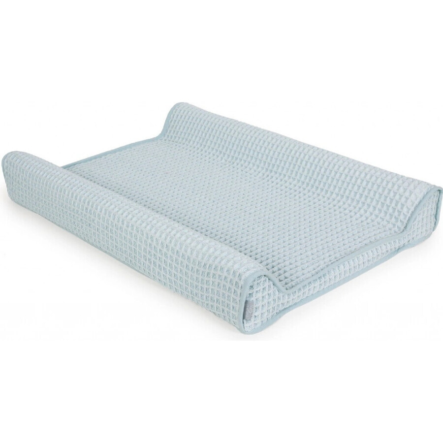 CEBA Waffle Line 50 x 70 Mist Blue Mist Blue Waffle Line Changing Mat Cover 1×1 pc, size 50x70 cm