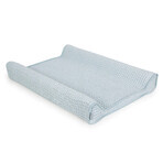 CEBA Waffle Line 50 x 70 Mist Blue Mist Blue Waffle Line Changing Mat Cover 1×1 pc, size 50x70 cm