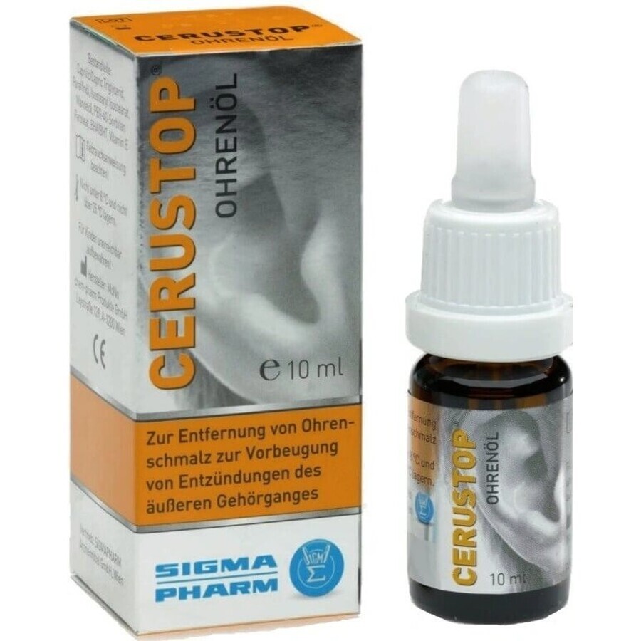 Cerustop ear oil 1×10 ml, oral oil