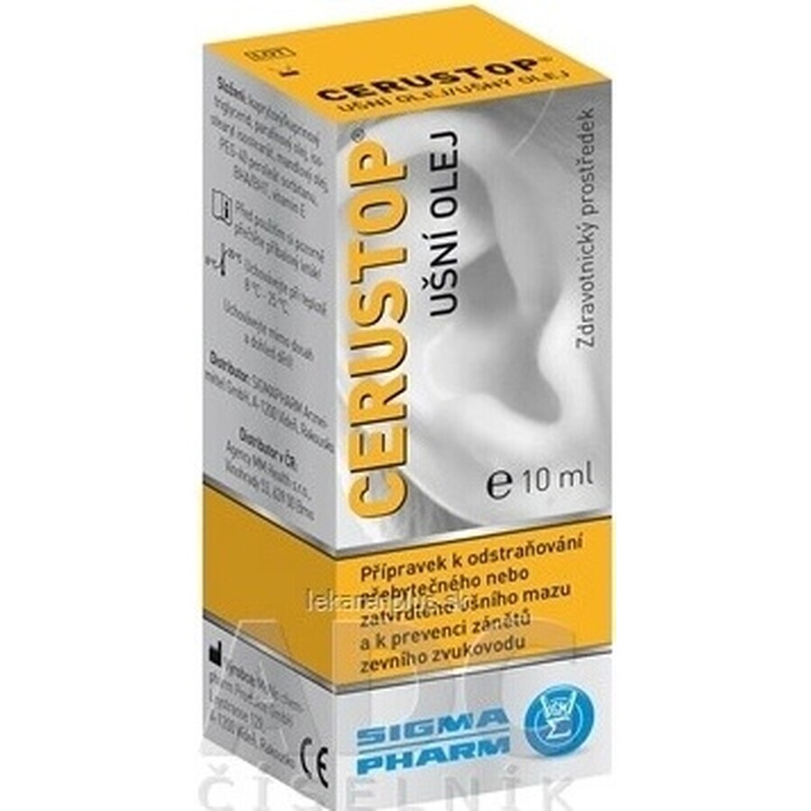 Cerustop ear oil 1×10 ml, oral oil