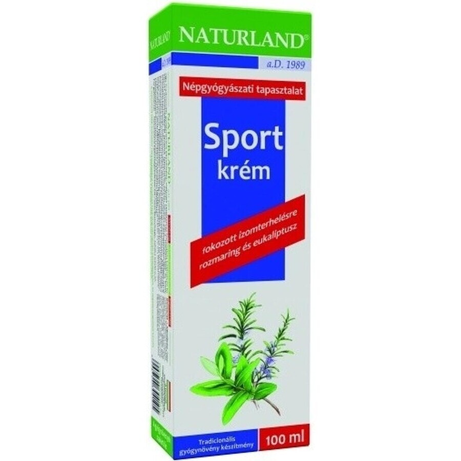 NATURLAND SPORTSMEN CREAM 1×100 ml, cremă