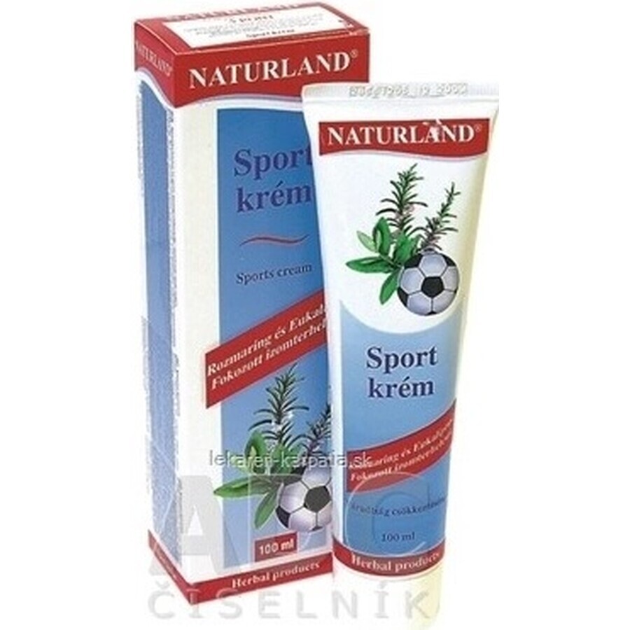 NATURLAND SPORTSMEN CREAM 1×100 ml, cremă