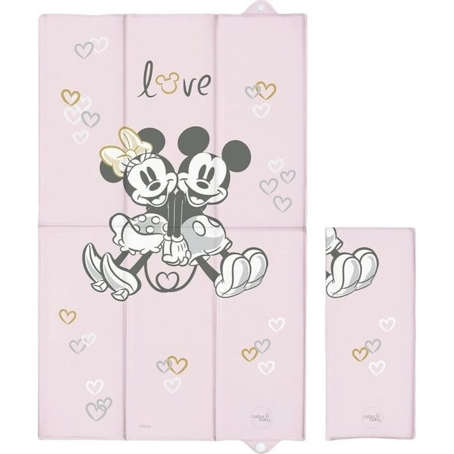 CEBA Covoraș de călătorie (50x80) Disney Minnie & Mickey Roz 1×1 buc