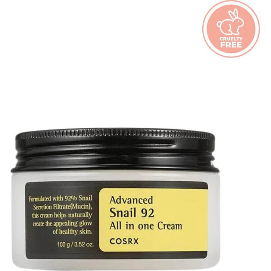 COSRX Advanced Snail 92 All In One Cream 1×100 g, cremă hidratantă