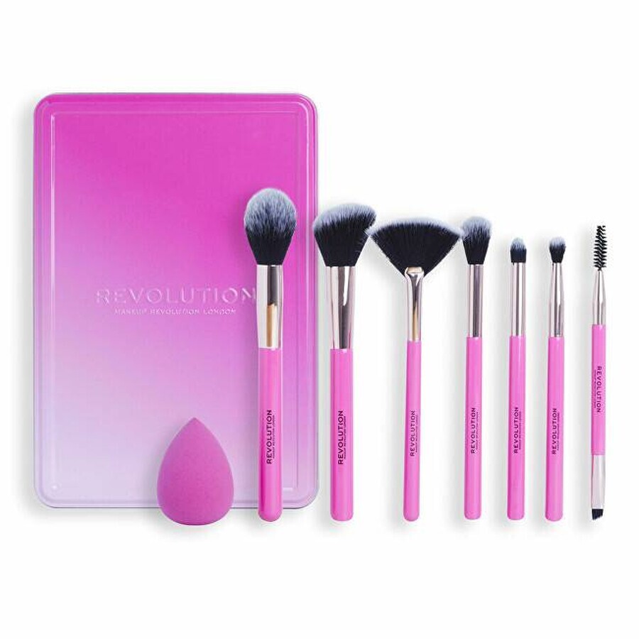 Revolution, set de regalo The Brush Edit, set de brochas 1×1, set de regalo