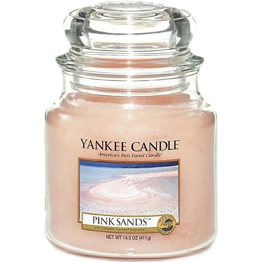 Yankee Candle Pink Sands™ Lumânare medie 1×411 g, lumânare parfumată