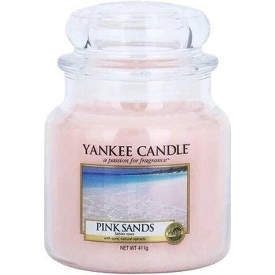 Yankee Candle Pink Sands™ Lumânare medie 1×411 g, lumânare parfumată