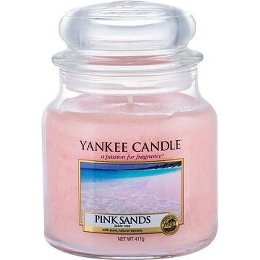 Yankee Candle Pink Sands™ Lumânare medie 1×411 g, lumânare parfumată