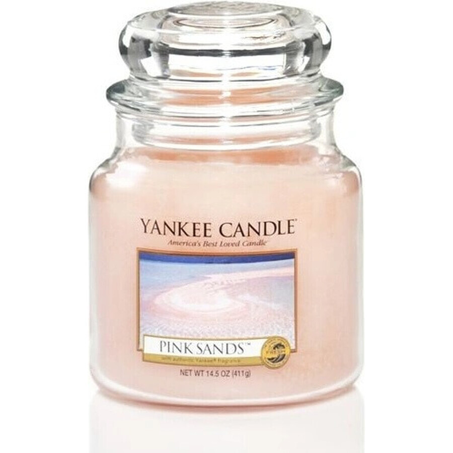 Yankee Candle Pink Sands™ Lumânare medie 1×411 g, lumânare parfumată