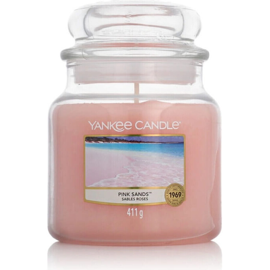 Yankee Candle Pink Sands™ Lumânare medie 1×411 g, lumânare parfumată