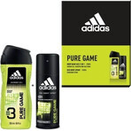 ADIDAS PURE GAME DEO S 150ML+SPR DEO S 150ML+SPR GEL 250ML 1SET 1×1 pz, set