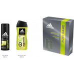 ADIDAS PURE GAME DEO S 150ML+SPR DEO S 150ML+SPR GEL 250ML 1SET 1×1 pz, set