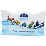 Tip Line baby cleansing wet wipes 1×60 pcs, cleaning wet wipes