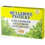 MÜLLER EILAND ZUIGTABLETTEN. KORSTMOS EN VIT. C 1×12 stuks, voor slijmvorming