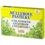 MÜLLER EILAND ZUIGTABLETTEN. KORSTMOS EN VIT. C 1×12 stuks, voor slijmvorming