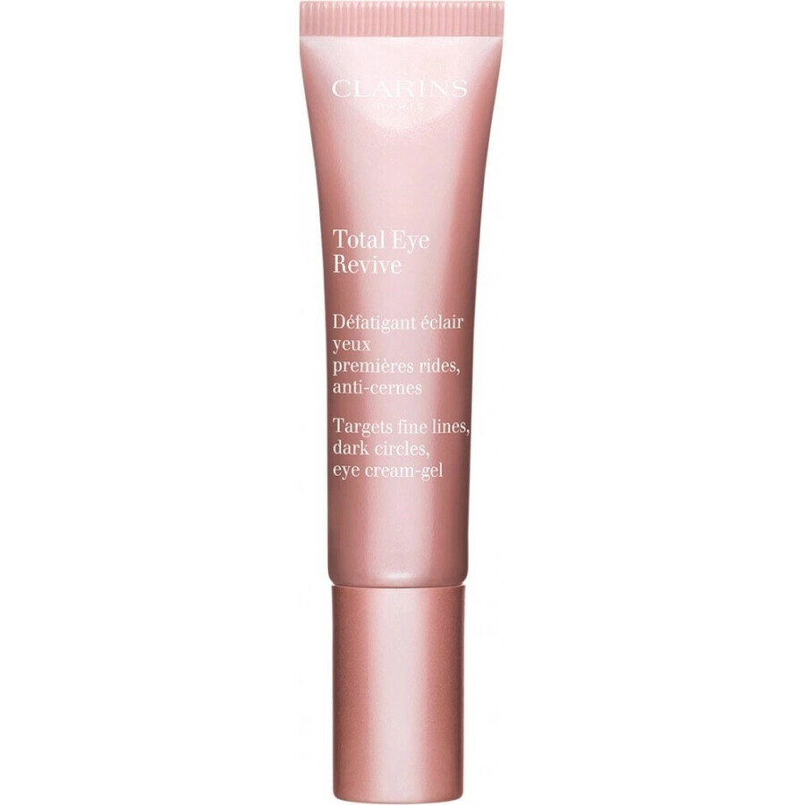 Clarins Total Eye Revive Cream Gel 1×15 ml, gel crème contour des yeux