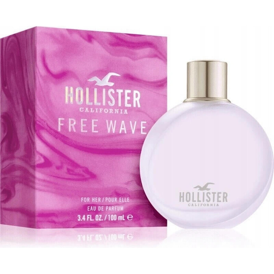 Hollister Free Wave For Her Edp 100ml 1×100 ml 1×100 ml, Eau de Parfum