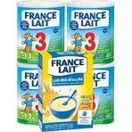 France Lait 3 4x400g + FL wheat porridge. Set 250g 1×1, infant milk powder set