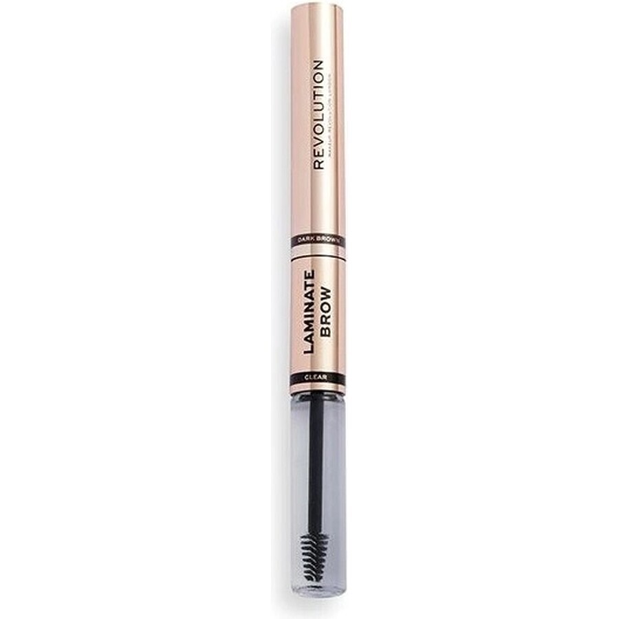 Revolution, Laminate Brow Dark Brown, 1×2,10 g, matita per sopracciglia