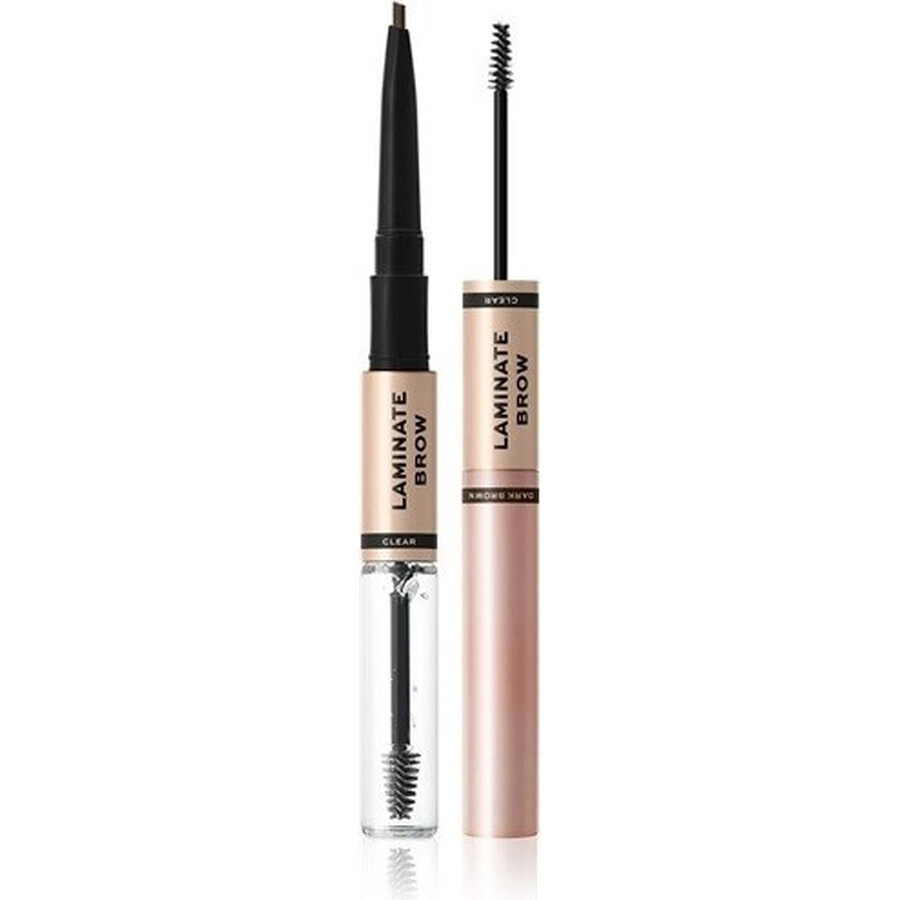 Revolution, Laminate Brow Dark Brown, 1×2,10 g, matita per sopracciglia