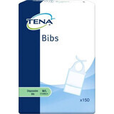 TENA Bib Lätzchen L 1×150 Stück, Größe 37x66cm