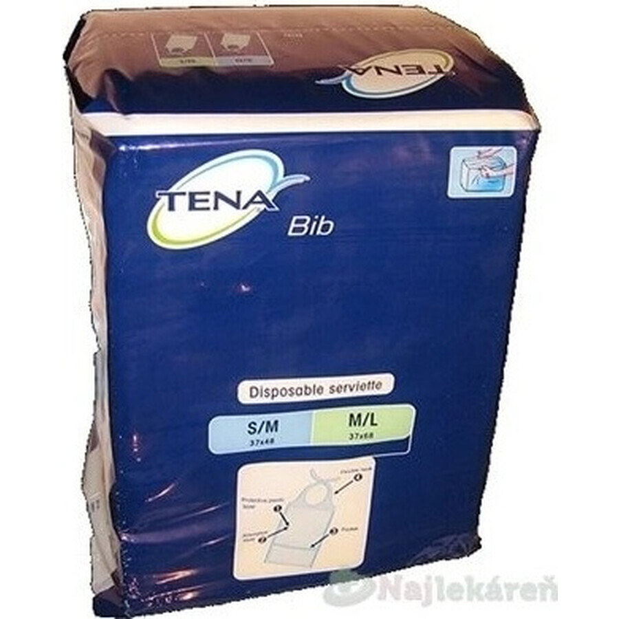 TENA Bib Bib L 1×150 buc, dimensiune 37x66cm