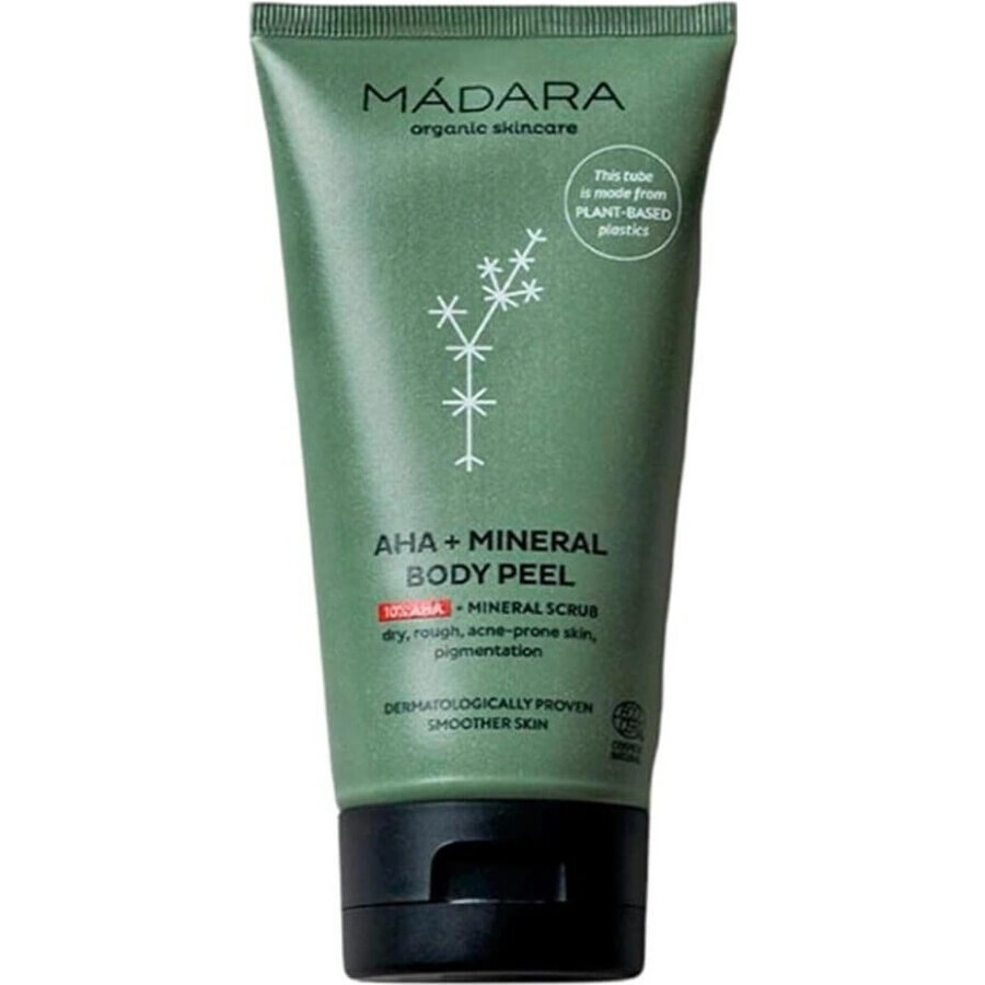 MÁDARA AHA + MINERAL Scrub de corp 175ml 1×175ml, scrub de corp