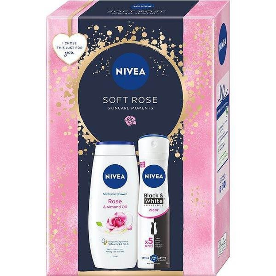 NIVEA BOX DEO CLEAR 1×1 buc, pachet cadou