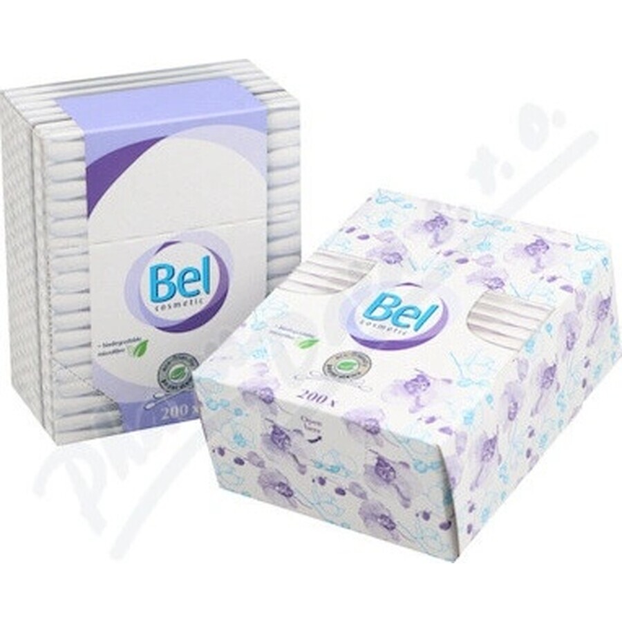 Cotton swabs BEL COSMETIC 1×200pcs, cotton swabs