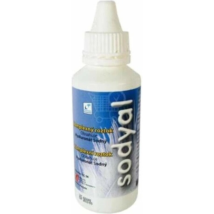 OMISAN Sodyal Solution pour lentilles de contact 1×50 ml, pour tous les types de lentilles de contact