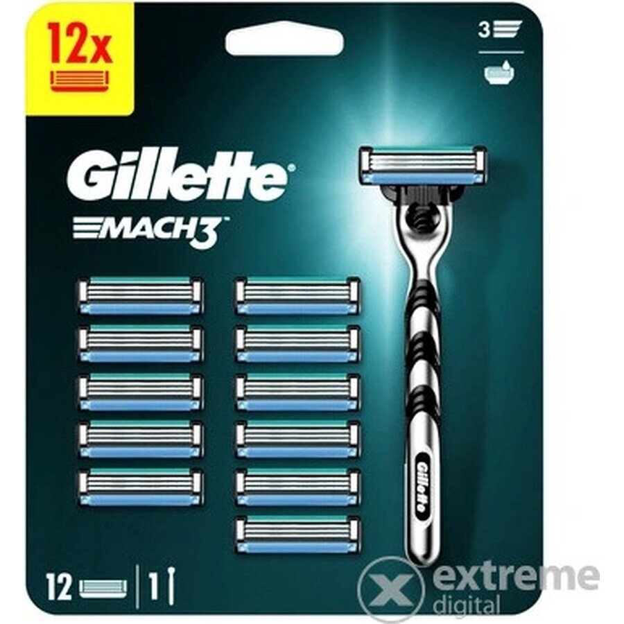 Gillette Mach3 Special Pack Radea + 12nh 1×1 buc