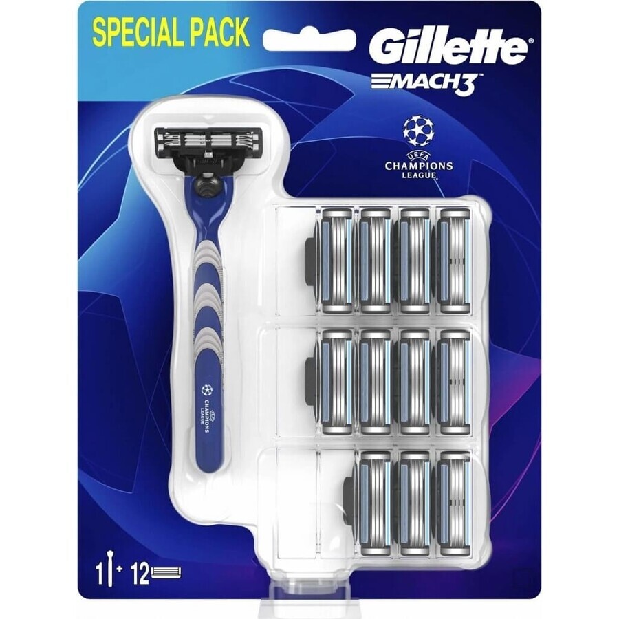 Gillette Mach3 Special Pack Radea + 12nh 1×1 buc