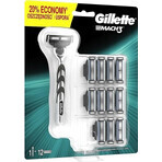 Gillette Mach3 Special Pack Radea + 12nh 1×1 buc