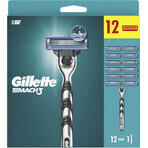 Gillette Mach3 Special Pack Radea + 12nh 1×1 buc