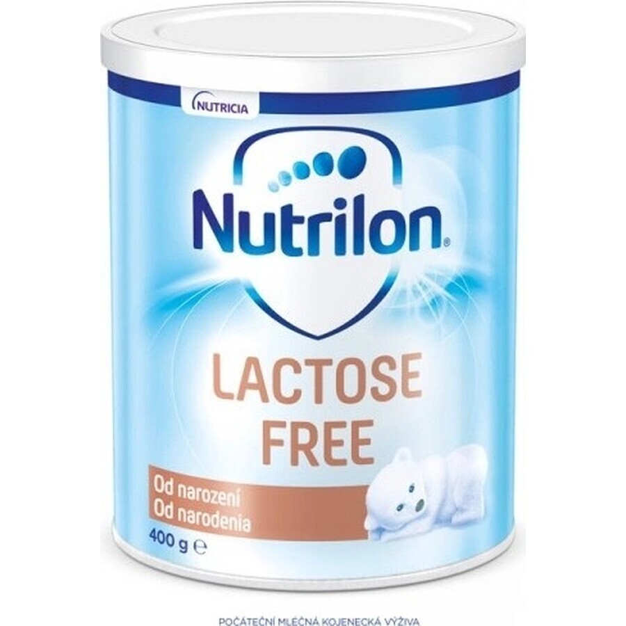 Nutrilon LACTOSE FREE 1×400 g, formula lattea, dalla nascita