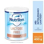 Nutrilon LACTOSE FREE 1×400 g, formula lattea, dalla nascita