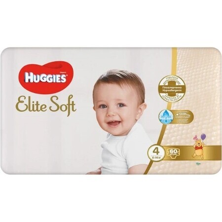 HUGGIES Elite Soft 4 Luiers 33 stuks 1×1 stuks