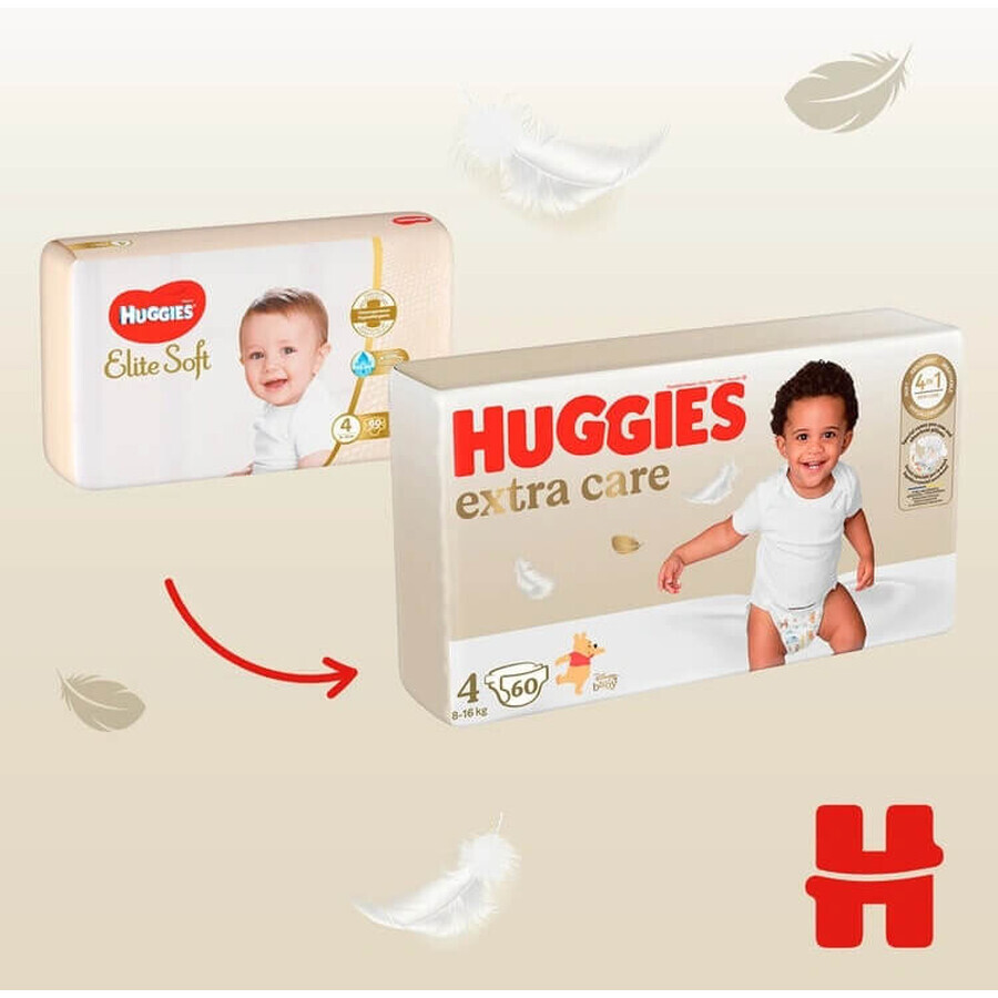 HUGGIES Elite Soft 4 Luiers 33 stuks 1×1 stuks