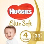 HUGGIES Elite Soft 4 Luiers 33 stuks 1×1 stuks