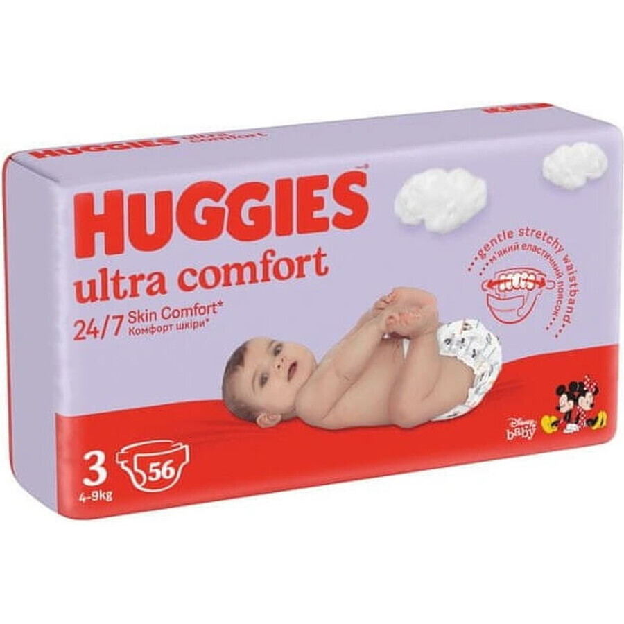 HUGGIES Ultra Comfort Jumbo 3 56 stuks 1×1 stuk